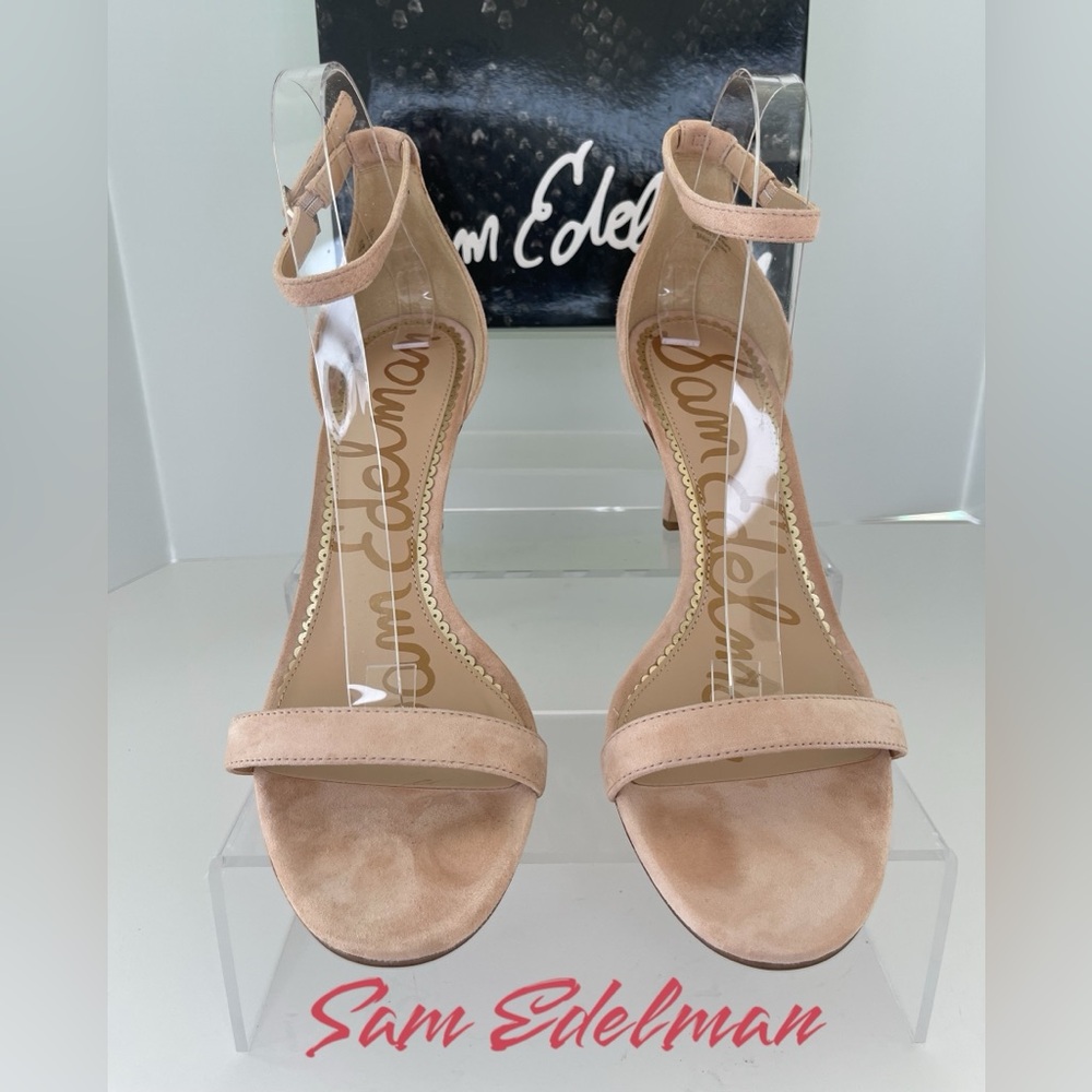 Sam Edelman Nude/Blush High Heels Womans Size 10 Mint Condition